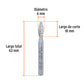 Lima rotativa punta flama, 6 mm, TRUPER, Truper, SKU 103500 — vista 4