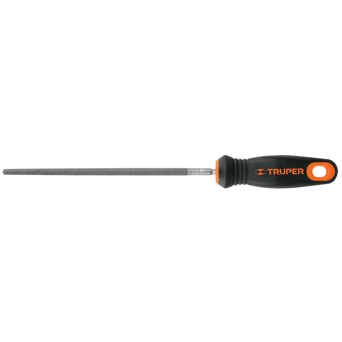 Lima redonda bastarda 8' con mango Comfort Grip TRUPER — foto oficial 1