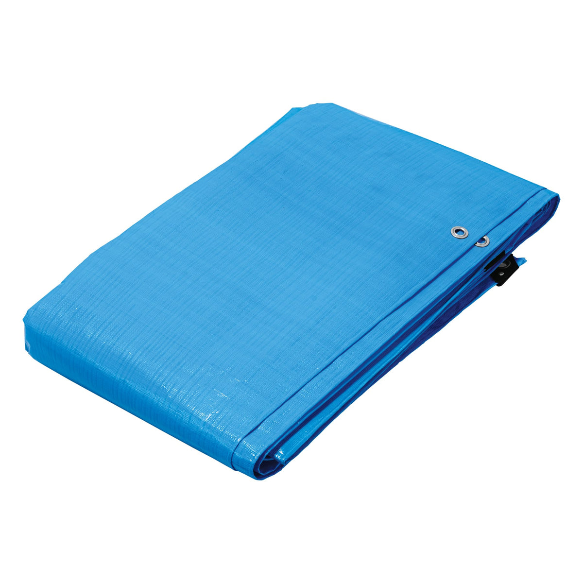 Lona de polietileno reforzada 5 x 6 m azul 180g/m2 TRUPER — foto oficial 1