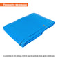 Lona de polietileno reforzada 6 x 6 m, azul, 180g/m2, TRUPER — foto oficial 1