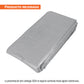 Lona de polietileno reforzada 6 x 9 m, gris, 180g/m2, TRUPER — foto oficial 1