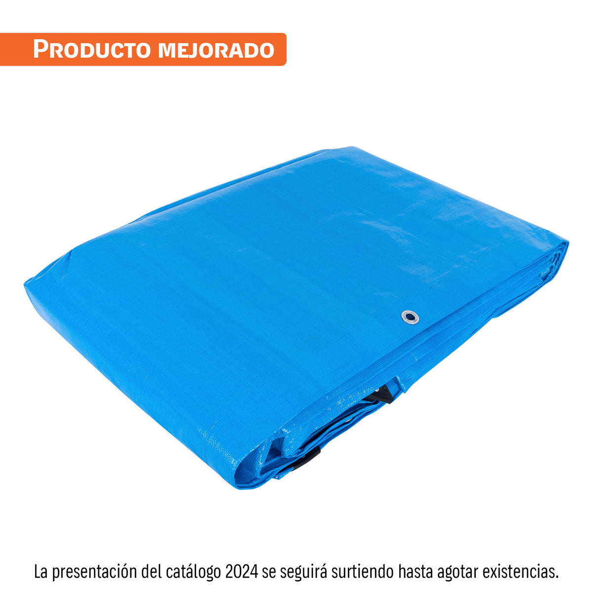 Lona de polietileno reforzada 6 x 9 m, azul, 180g/m2, TRUPER, Truper, SKU 102575