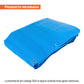Lona de polietileno reforzada 7x10 m, azul, 180g/m2, TRUPER, Truper, SKU 102576