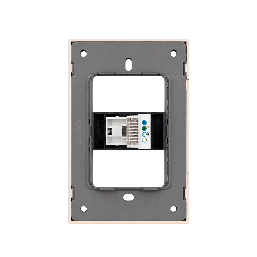 PLACA CONTACTO TELEFÓNICO DORADO LUXURY ARTLITE APL-508