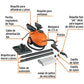 LIMPIADOR A VAPOR 1800W TRUPER 103206 LV-1800