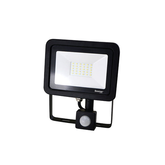 Luminario LED Reflector STD Polaris con Sensor de Movimiento 30W 100-240V 65K BLFS-2101-03065 Carcaza Negra