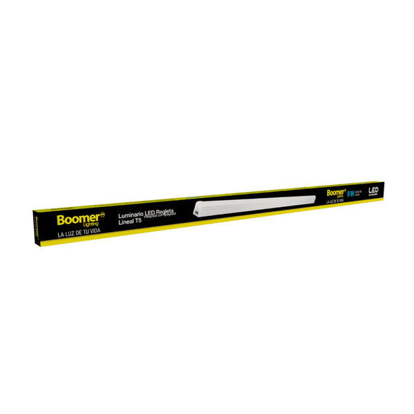Luminario LED Regleta Lineal Tauro T5 con Apagador 9W 100-240V 65K BLLI-2004-00965