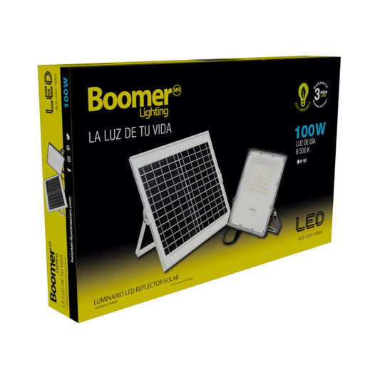 Luminario LED Reflector Solar Aldebarán 100W 3.2VCD 65K BLSF-2201-10065