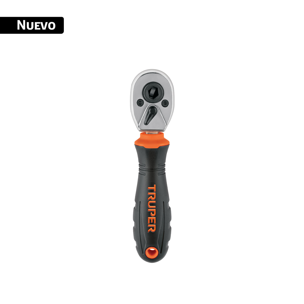 Matraca mini 1/4' para puntas y dados, Comfort Grip, TRUPER — foto oficial 1
