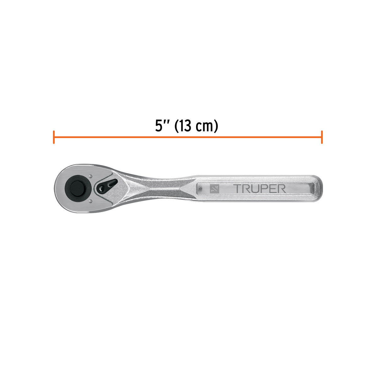 Matraca liberación rápida 72 dientes, cuadro 1/4', TRUPER, Truper, SKU 102369 — vista 4