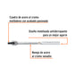 Mango articulado de 10' x 13 mm para dados cuadro 3/8', Truper, SKU 103059 — vista 3