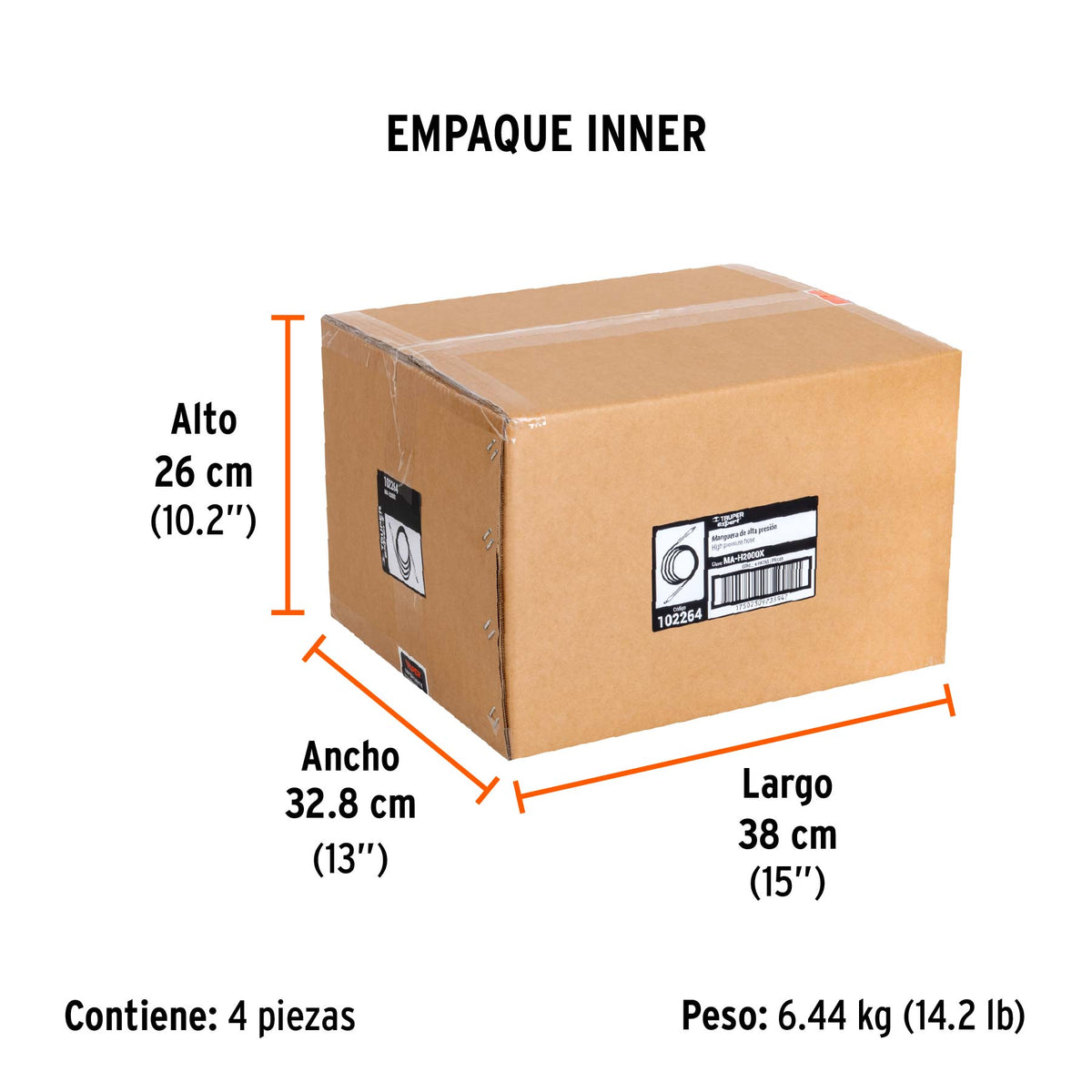 Manguera para HILA-2000X, TRUPER EXPERT, Expert, SKU 102264 — vista 6