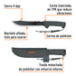 Machete doble filo 10', cacha inyectada, con funda, TRUPER, Truper, SKU 103015 — vista 3