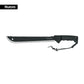 Machete doble filo 14', cacha inyectada, con funda, TRUPER — foto oficial 1