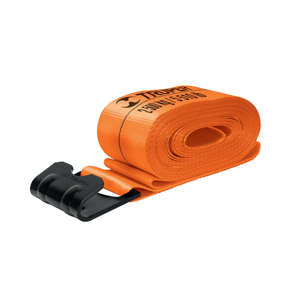 Banda de 4' x 9 m con gancho plano para malacate, TRUPER, Truper, SKU 101734