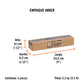 Broca piloto de 1/4' para brocasierras diamante, TRUPER, Truper, SKU 101581 — vista 6