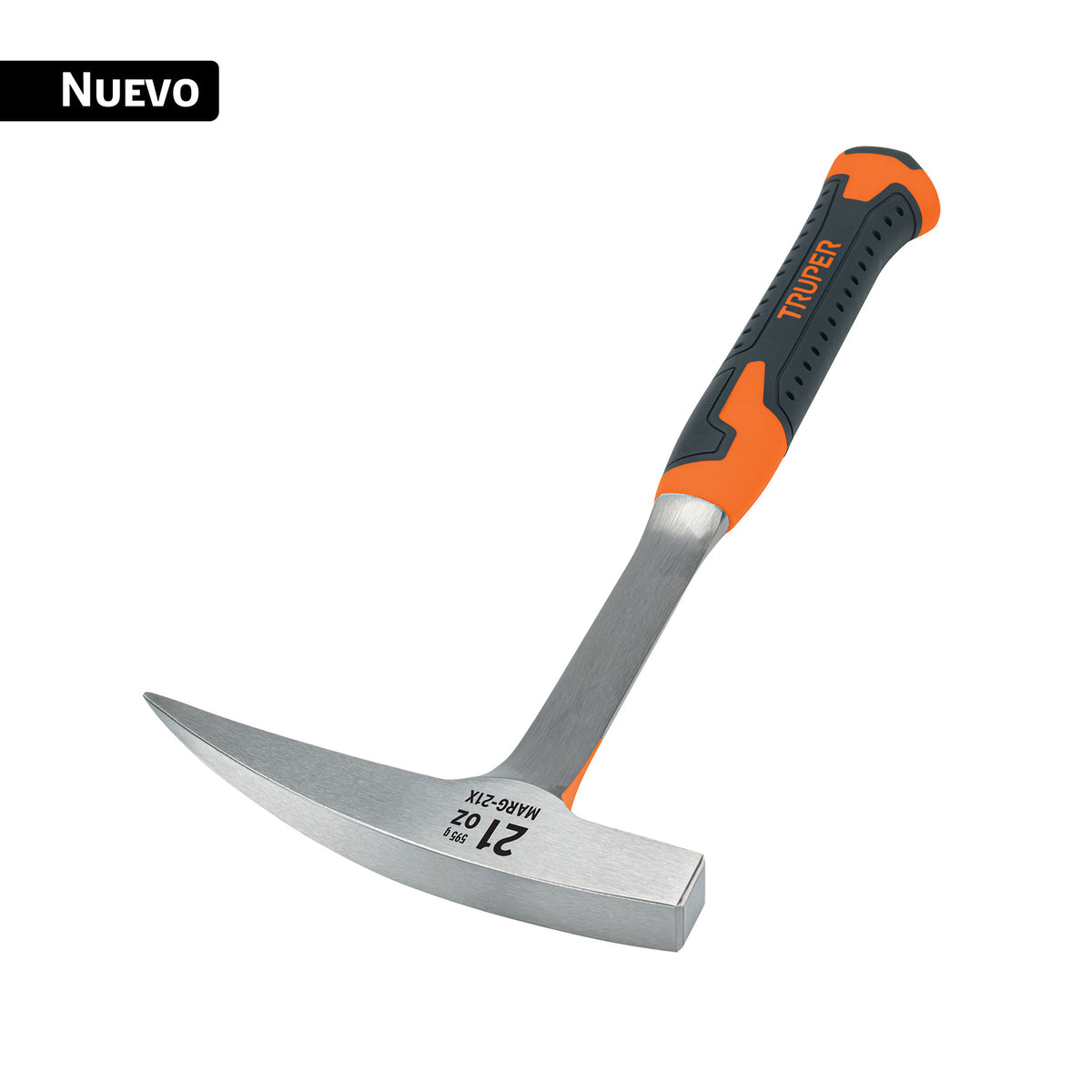 Martillo geológico profesional , 21 oz, mango TPR, EXPERT — foto oficial 1