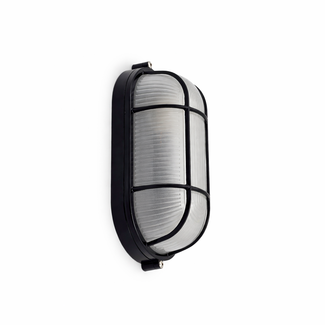 LÁMPARA MURO NAUTICA E26 NEGRO ARTLITE ADE-018 NAVAL