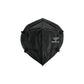 Respirador plegable N95 negro para polvos y partículas, Truper, SKU 102327