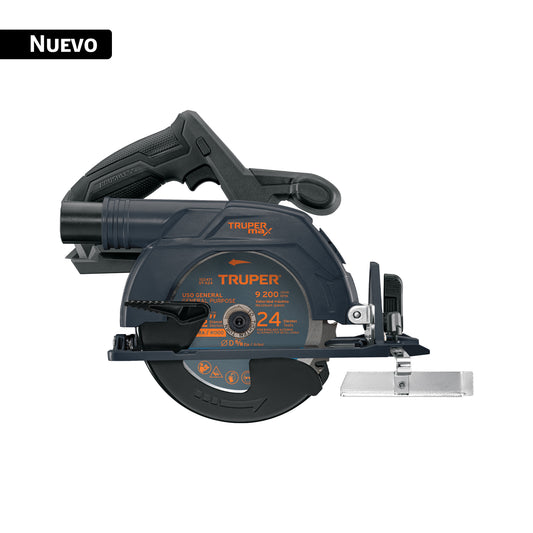 Sierra circular 6-1/2', 20V, s/accesorios, TRUPER MAX — foto oficial 1