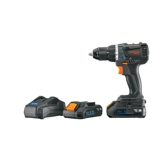 Taladro 1/2', 20V, 2 baterías 2Ah, MAX — foto oficial 1