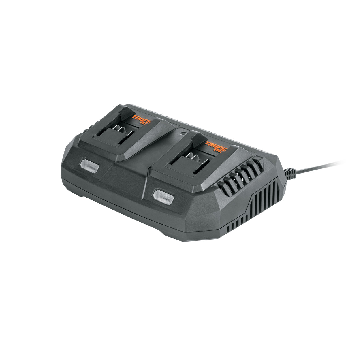 Cargador dual de baterías 20V, enchufe tipo C, TRUPER MAX — foto oficial 1