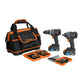 Combo rotomartillo y destornillador de impacto, 20V, MAX, Truper, SKU 102235