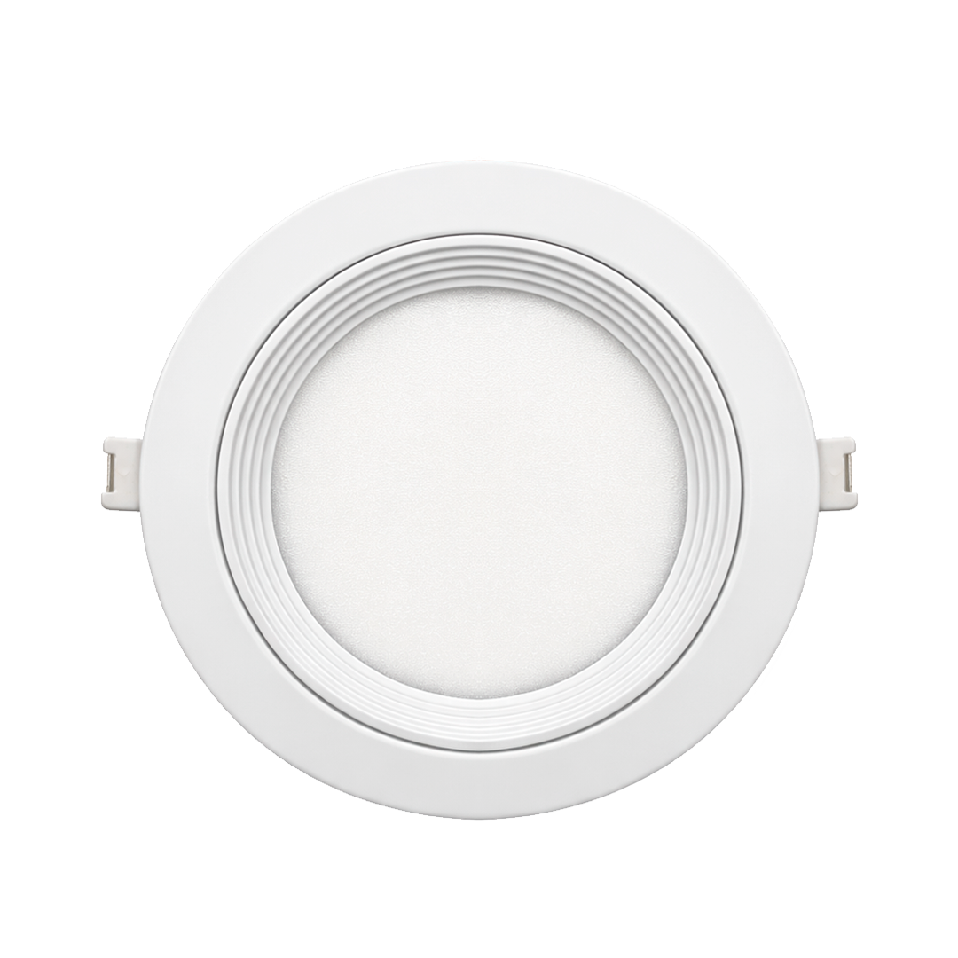 LÁMPARA PANEL EMPOTRABLE LED BLANCO 15CM 12W 30K LUZ CÁLIDA MAXXI MX-EM8000/B/LED30
