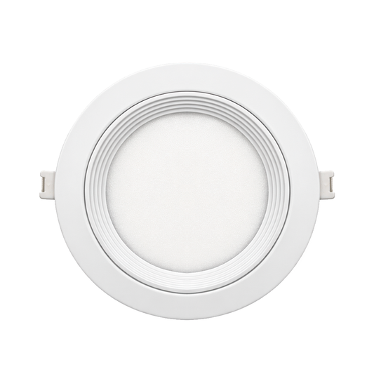 LÁMPARA EMPOTRABLE LED BLANCO 15CM 12W 30K LUZ CÁLIDA MAXXI MX-EM8000/B/LED30