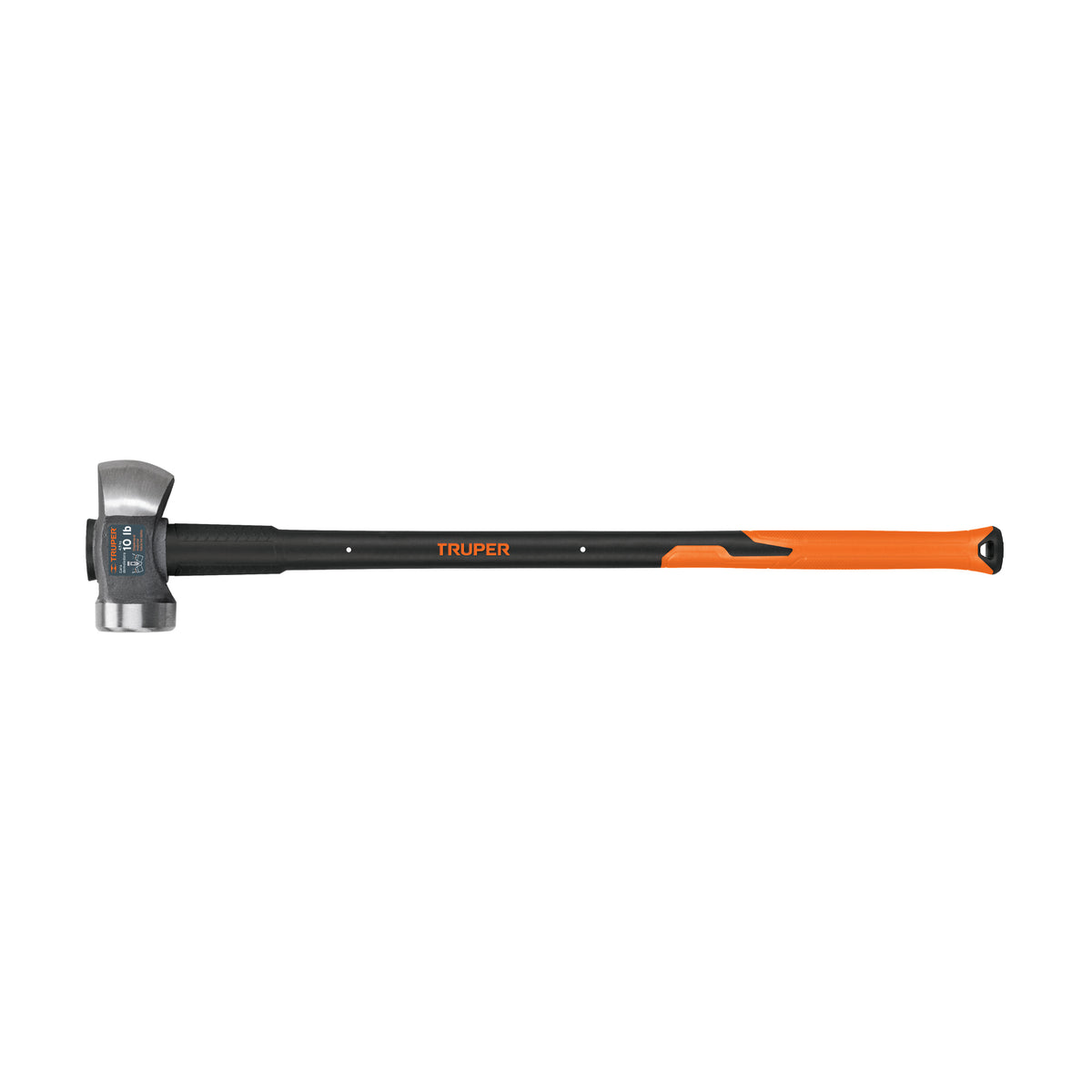 Marro demoledor 10 lb, mango fibra de vidrio 36', TRUPER — foto oficial 1
