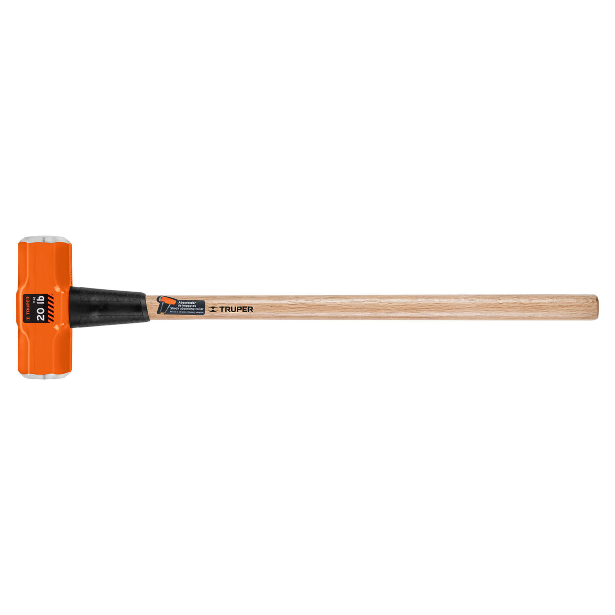 Marro octagonal 20 lb mango de madera 36' TRUPER — foto oficial 1