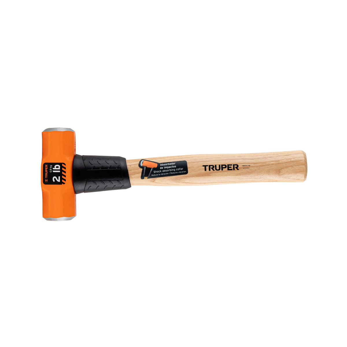 Marro octagonal 2 lb mango de madera 12' TRUPER — foto oficial 1