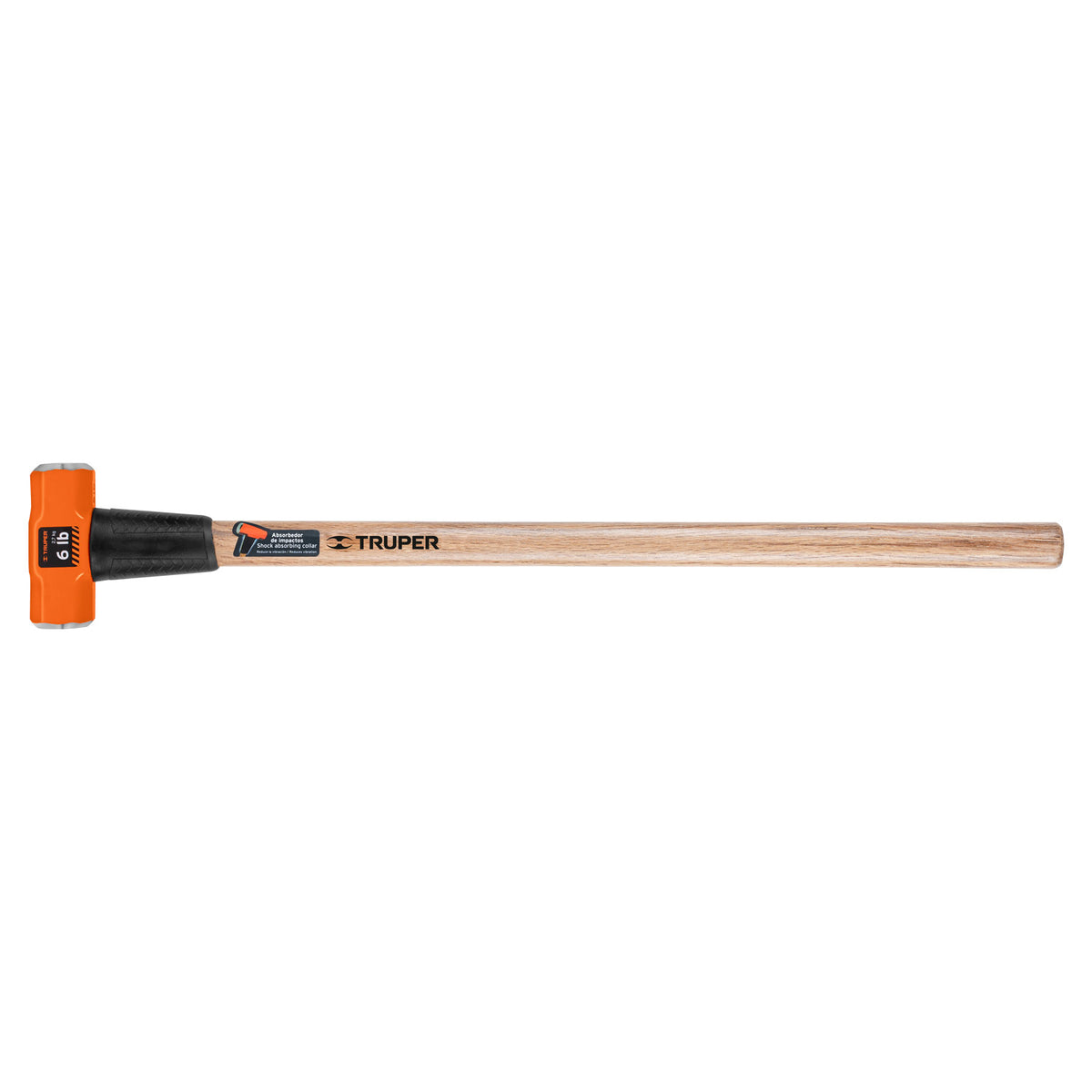 Marro octagonal 6 lb mango de madera 36' TRUPER — foto oficial 1
