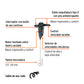 Mezcladora eléctrica 1500W, TRUPER INDUSTRIAL, Truper, SKU 101519 — vista 3