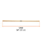 Mango de madera 54' para azadones Córdoba, TRUPER, Truper, SKU 102763 — vista 3
