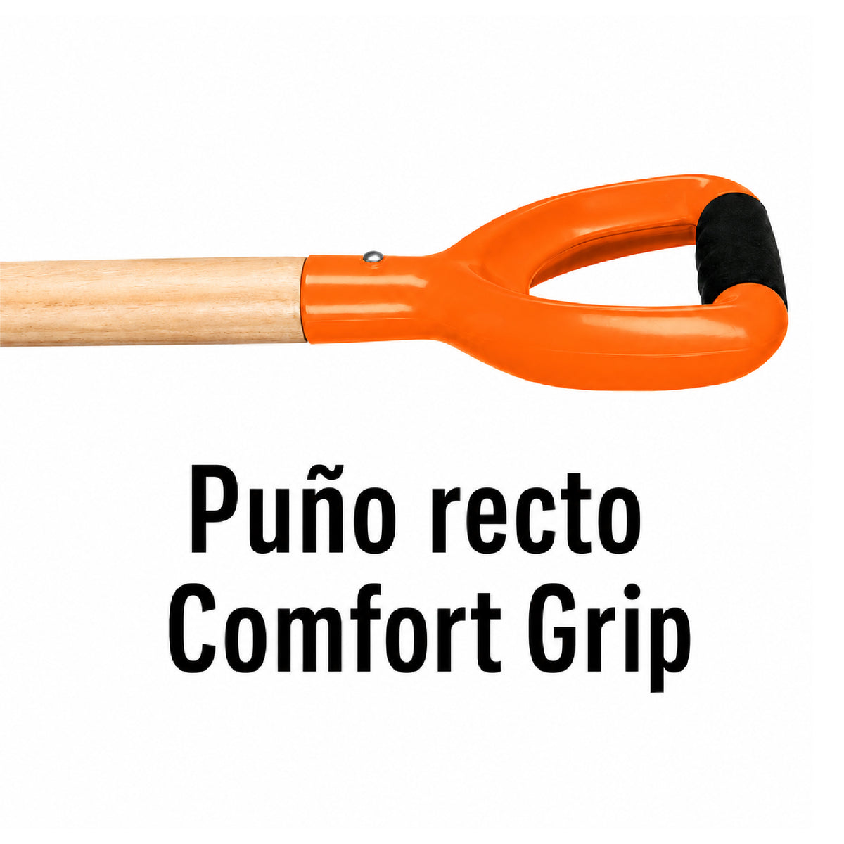 Mango de reposición para pala T-2000, puño recto 'Y', 26?, Truper, SKU 102604 — vista 4