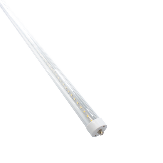 TUBO T8 LEDS 36W TRANSPARENTE 2.37 MTS.