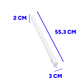 REGLETA BARRA LED 7W 640LM 30K LUZ CÁLIDA IPSA ML-LED7W/30