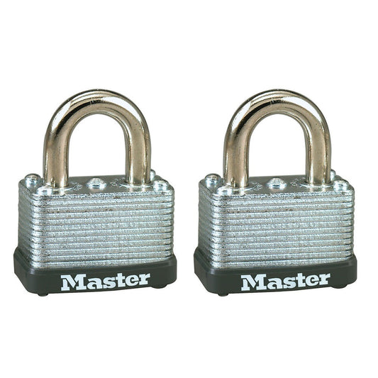 BLISTER 2 CANDADO ACERO LAMINADO 38MM MASTER LOCK 22T P12277