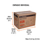 Motor eléctrico monofásico de 1 HP, alta velocidad, TRUPER, Truper, SKU 102311 — vista 5