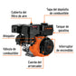 Motor a gasolina 6.5HP, TRUPER, Truper, SKU 101327 — vista 3