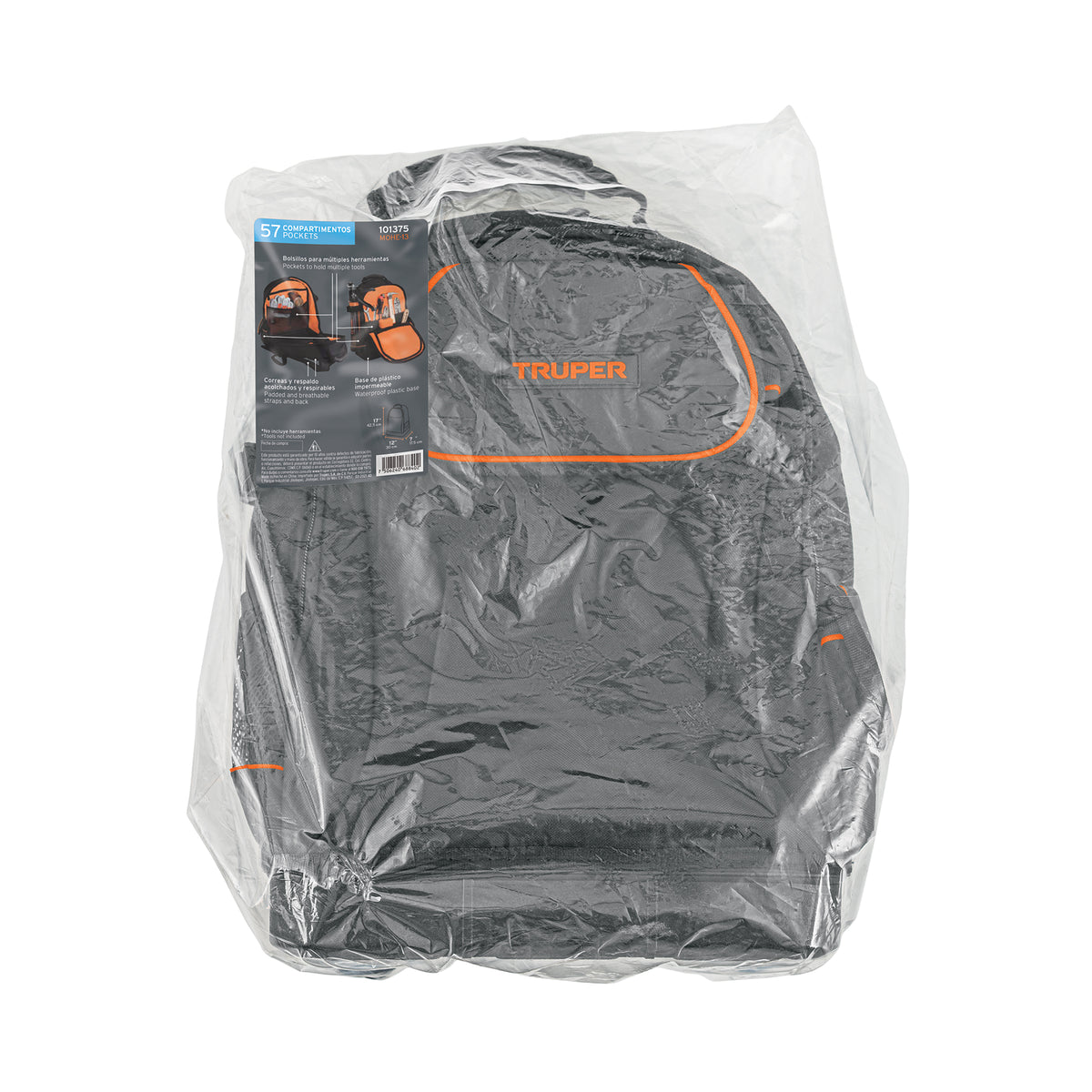 Mochila portaherramientas de 13', TRUPER — foto oficial 2
