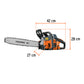 Motosierra 50 cc a gasolina con barra de 16', TRUPER, Truper, SKU 102899 — vista 4