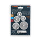 Kit de minidiscos sierra para herramienta rotativa, 6 piezas, Truper, SKU 102328 — vista 2