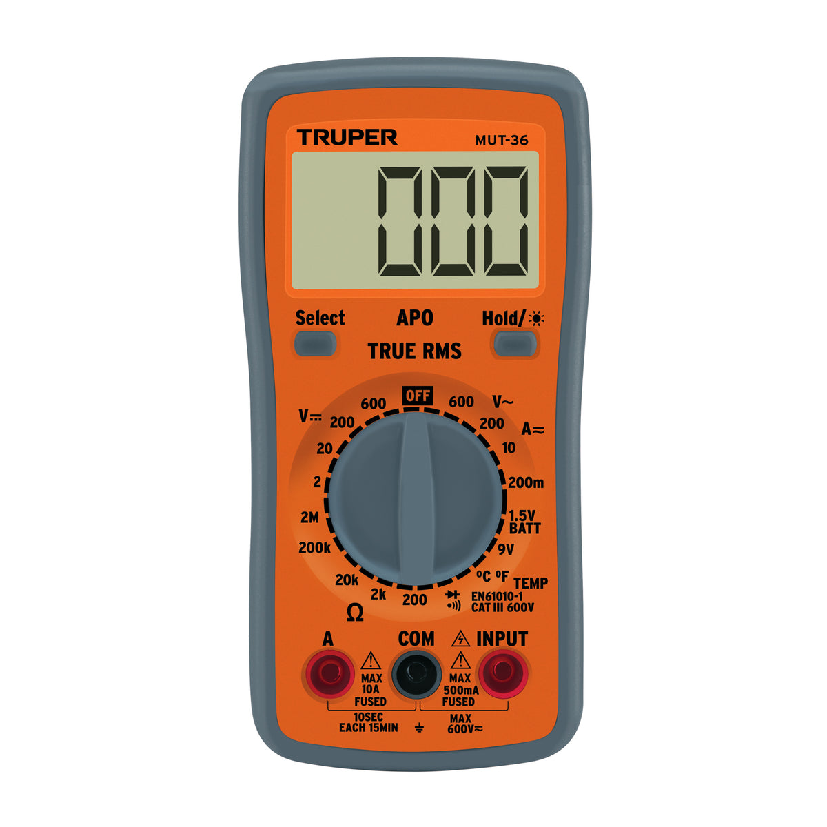 Multímetro digital profesional, TRUPER, Truper, SKU 100360