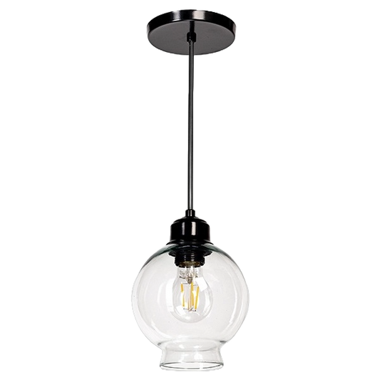 LUMINARIA LED COLGANTE DECORATIVO NEGRO MAXXI MX-CL6711/N/TRA