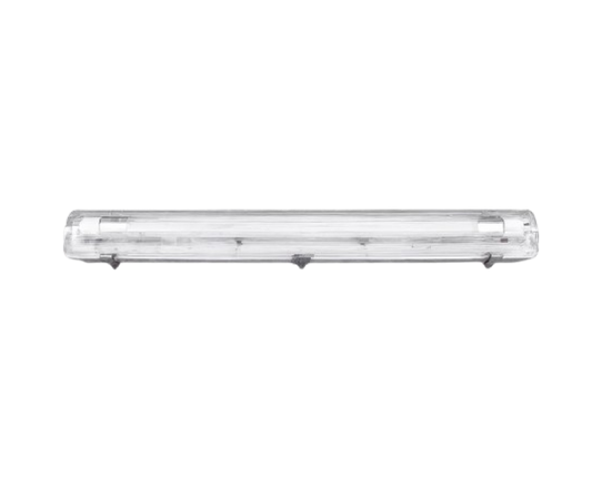 GABINETE APV A PRUEBA DE POLVO Y AGUA G13 18W 1,800LM 65K LUZ FRÍA PHILCO 57726 INCLUYE FOCO LED 1.20MTS T8