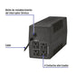 REGULADOR DE VOLTAJE NO BREAK 500VA / 240W 4 CONTACTOS