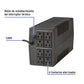 NO BREAK 900VA 480W 8 CONTACTOS VOLTECK 49842  NB-900