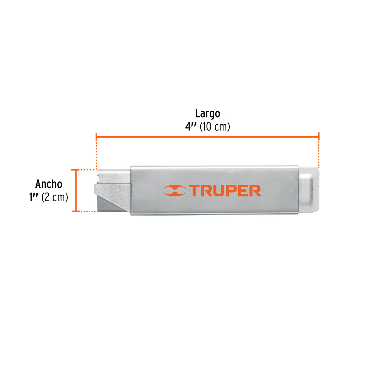 Navaja de costilla con cuerpo metálico, TRUPER, Truper, SKU 102494 — vista 4